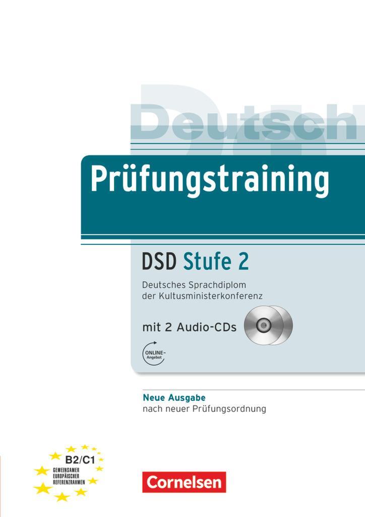 Cover: 9783060229000 | Prüfungstraining DaF B2-C1. Deutsches Sprachdiplom der...