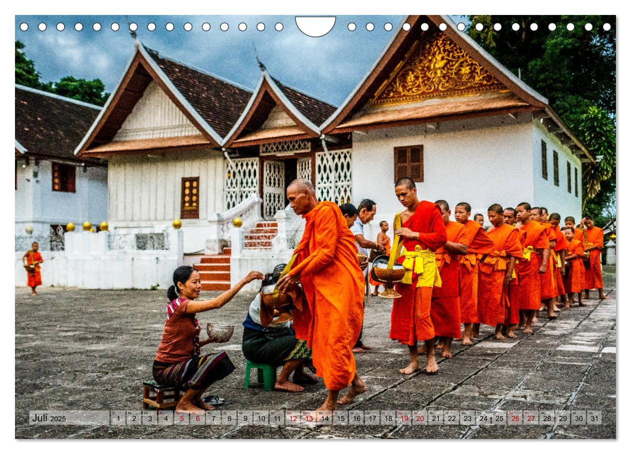 Bild: 9783435337163 | Laos - An den Ufern des Mekong (Wandkalender 2025 DIN A4 quer),...