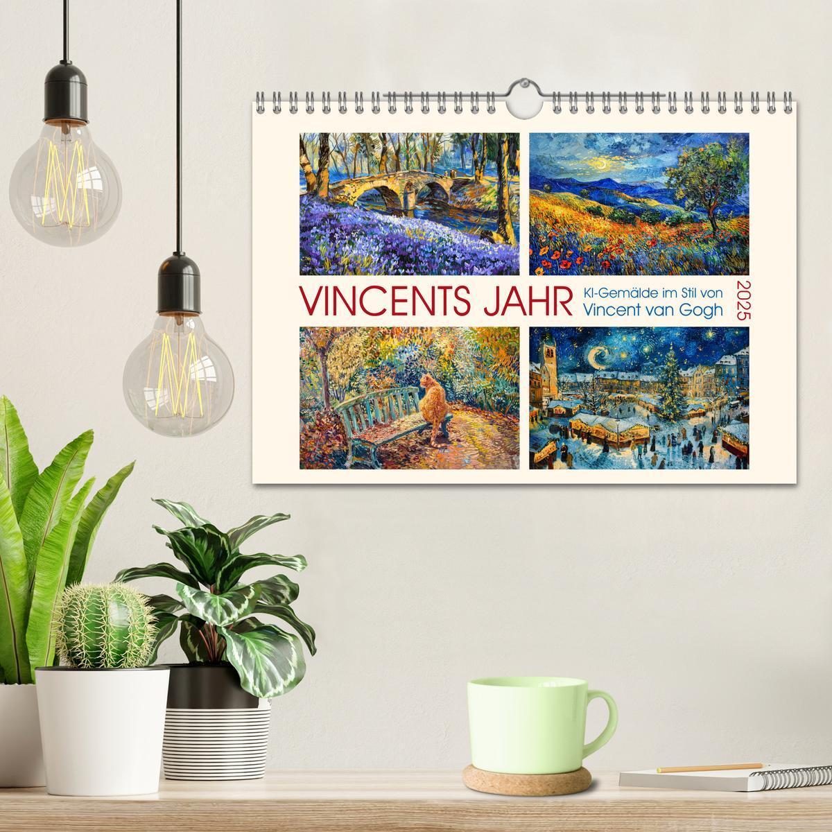 Bild: 9783383786556 | Vincents Jahr (Wandkalender 2025 DIN A4 quer), CALVENDO Monatskalender