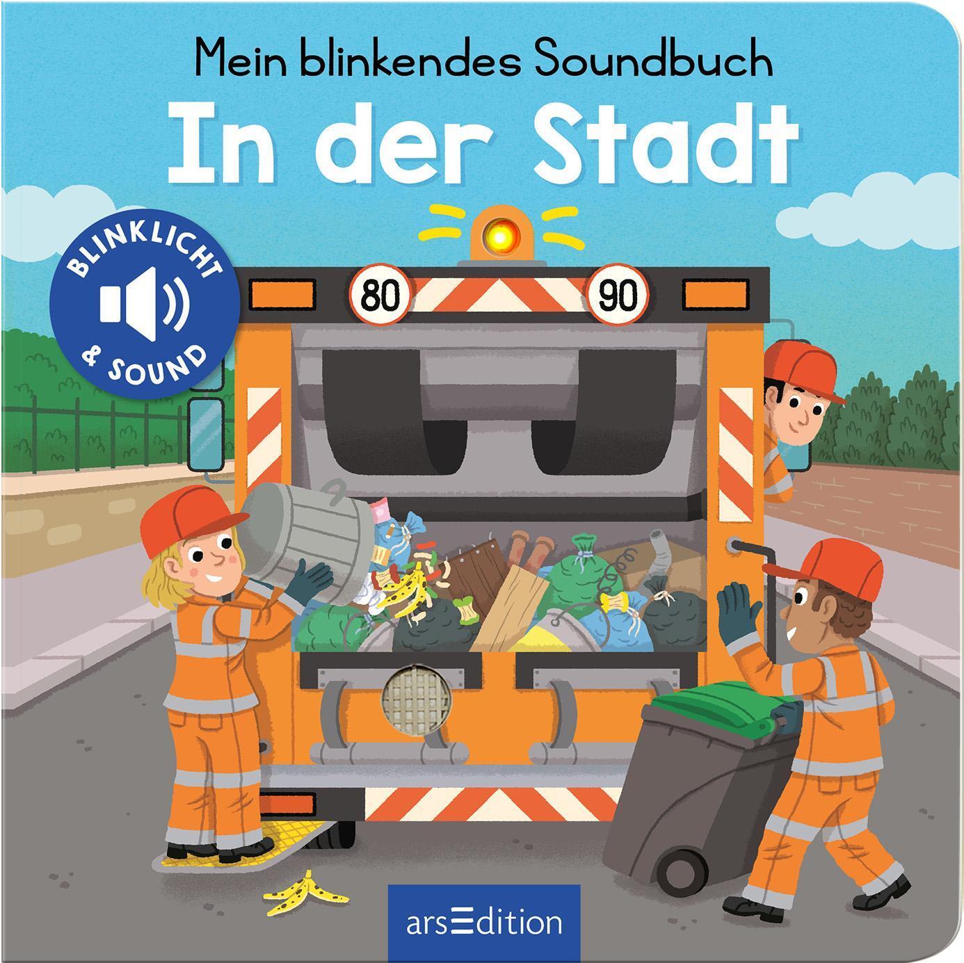 Bild: 9783845842875 | Mein blinkendes Soundbuch - In der Stadt | Sound mit 1 LED | Buch