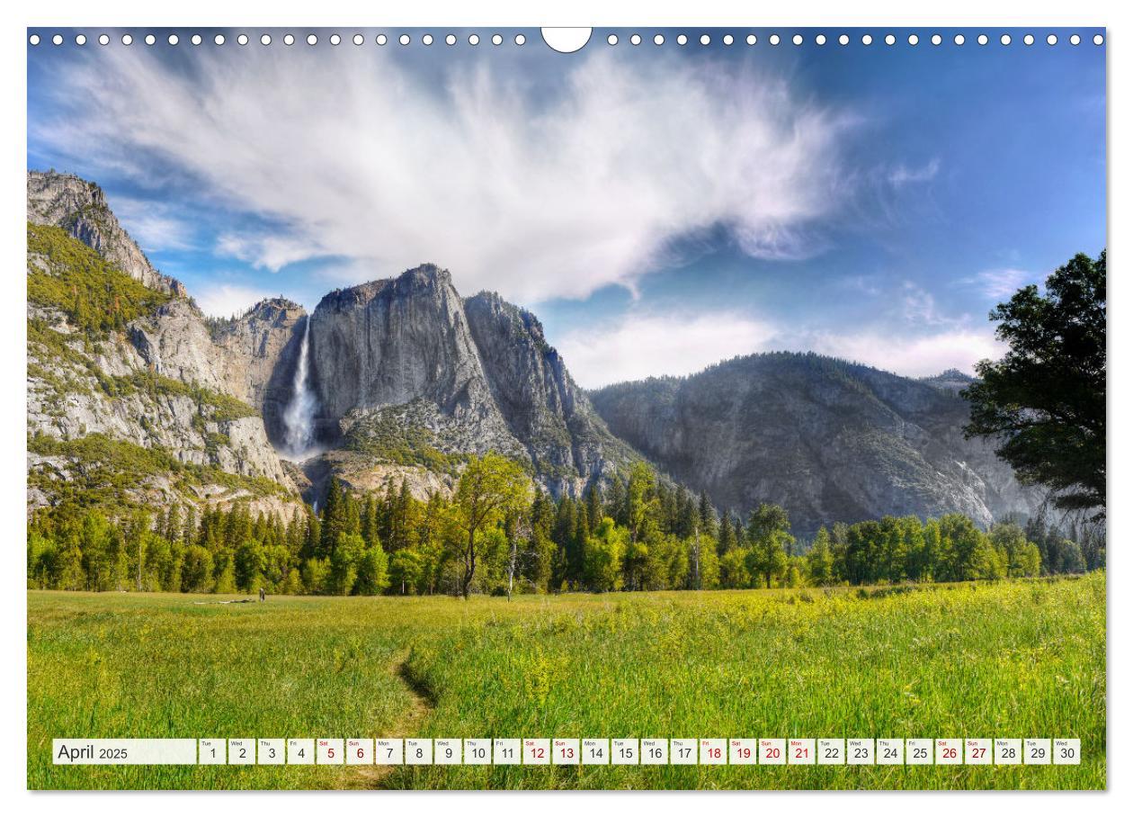 Bild: 9781325931866 | Yosemite National Park Road Trip (Wall Calendar 2025 DIN A3...