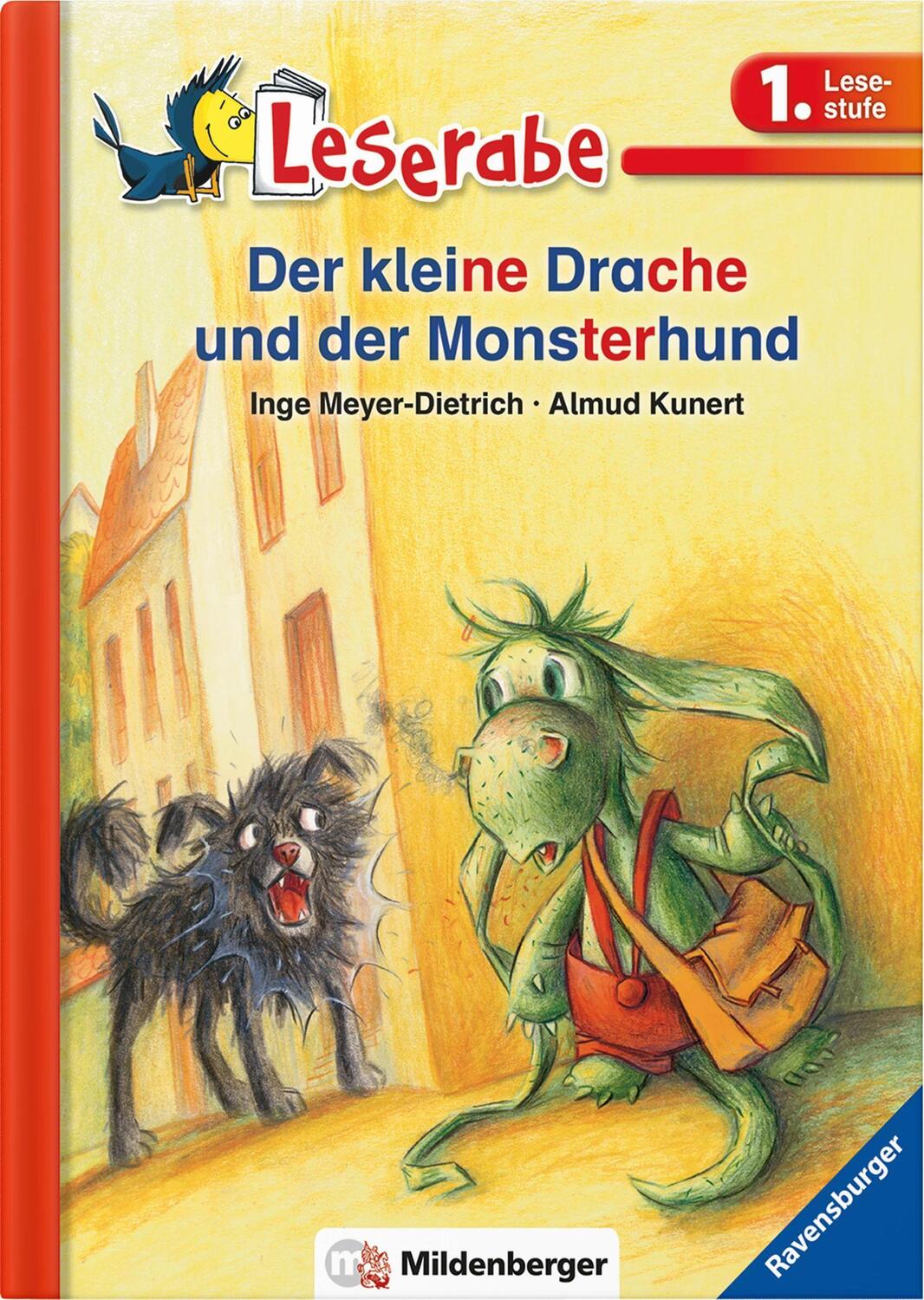 Cover: 9783619143481 | Leserabe 1. Lesestufe. Der kleine Drache und der Monsterhund | Buch