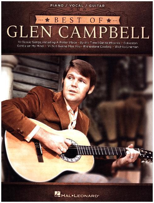 Cover: 888680631017 | Best Of Glen Campbell | Songbook für Klavier, Gesang, Gitarre | Buch