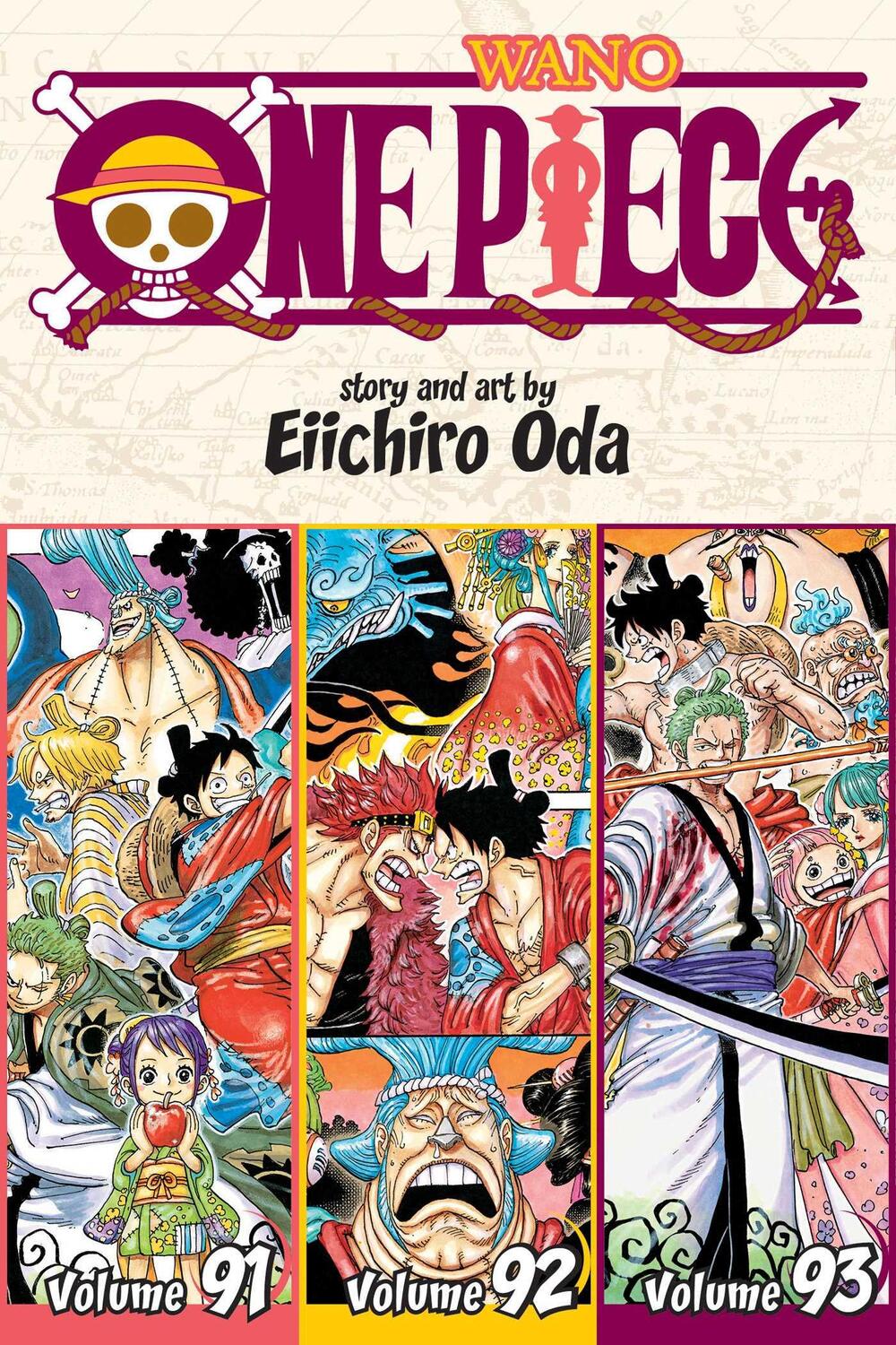 Cover: 9781974721139 | One Piece (Omnibus Edition), Vol. 31 | Includes vols. 91, 92 & 93