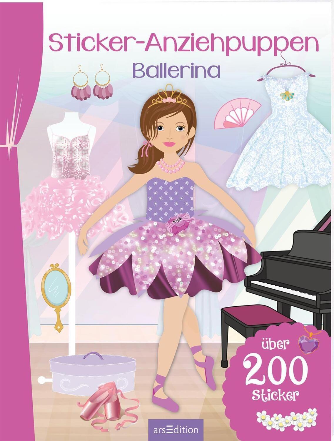 Cover: 9783845832029 | Sticker-Anziehpuppen Ballerina | Über 200 Sticker | Taschenbuch | 2019