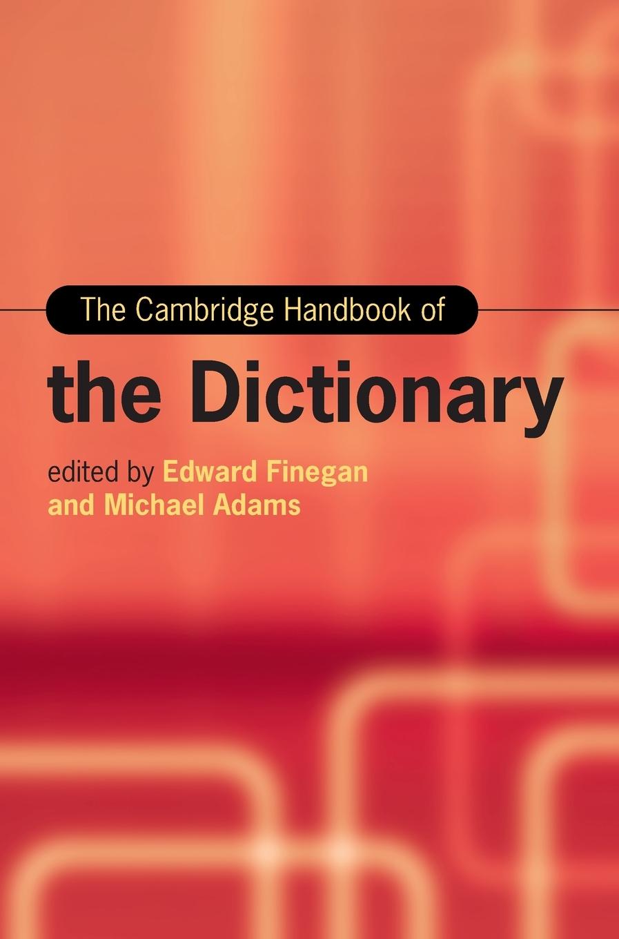 Cover: 9781108836241 | The Cambridge Handbook of the Dictionary | Edward Finegan (u. a.)