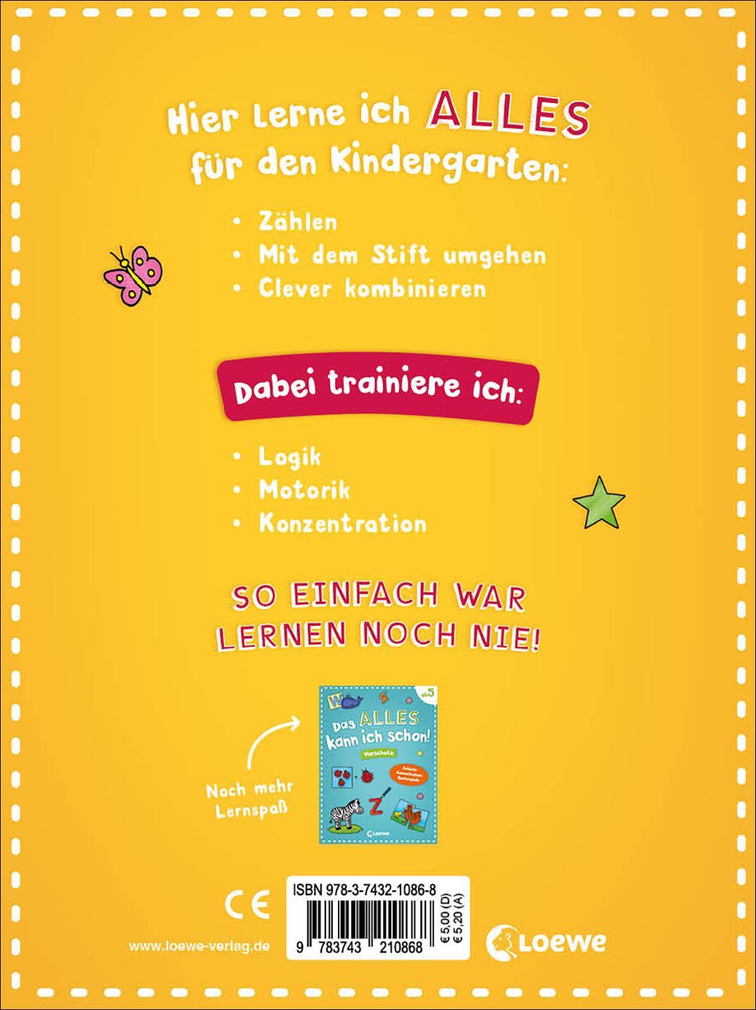 Rückseite: 9783743210868 | Das alles kann ich schon! - Kindergarten | Taschenbuch | Deutsch