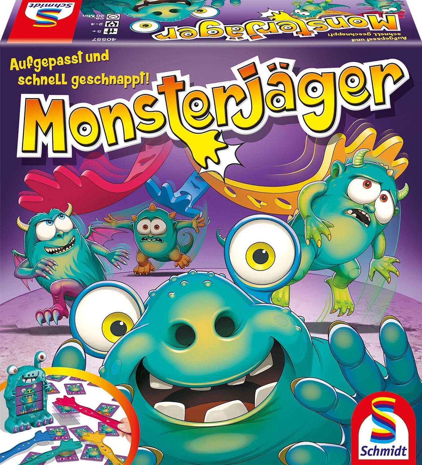 Cover: 4001504405571 | Monsterjäger | Kinderspiel | Spiel | Deutsch | 2019 | Schmidt