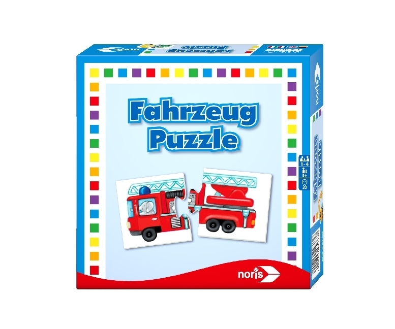 Cover: 4000826056638 | Fahrzeuge-Puzzle (Kinderspiel) | Spiel | In Spielebox | 608985663
