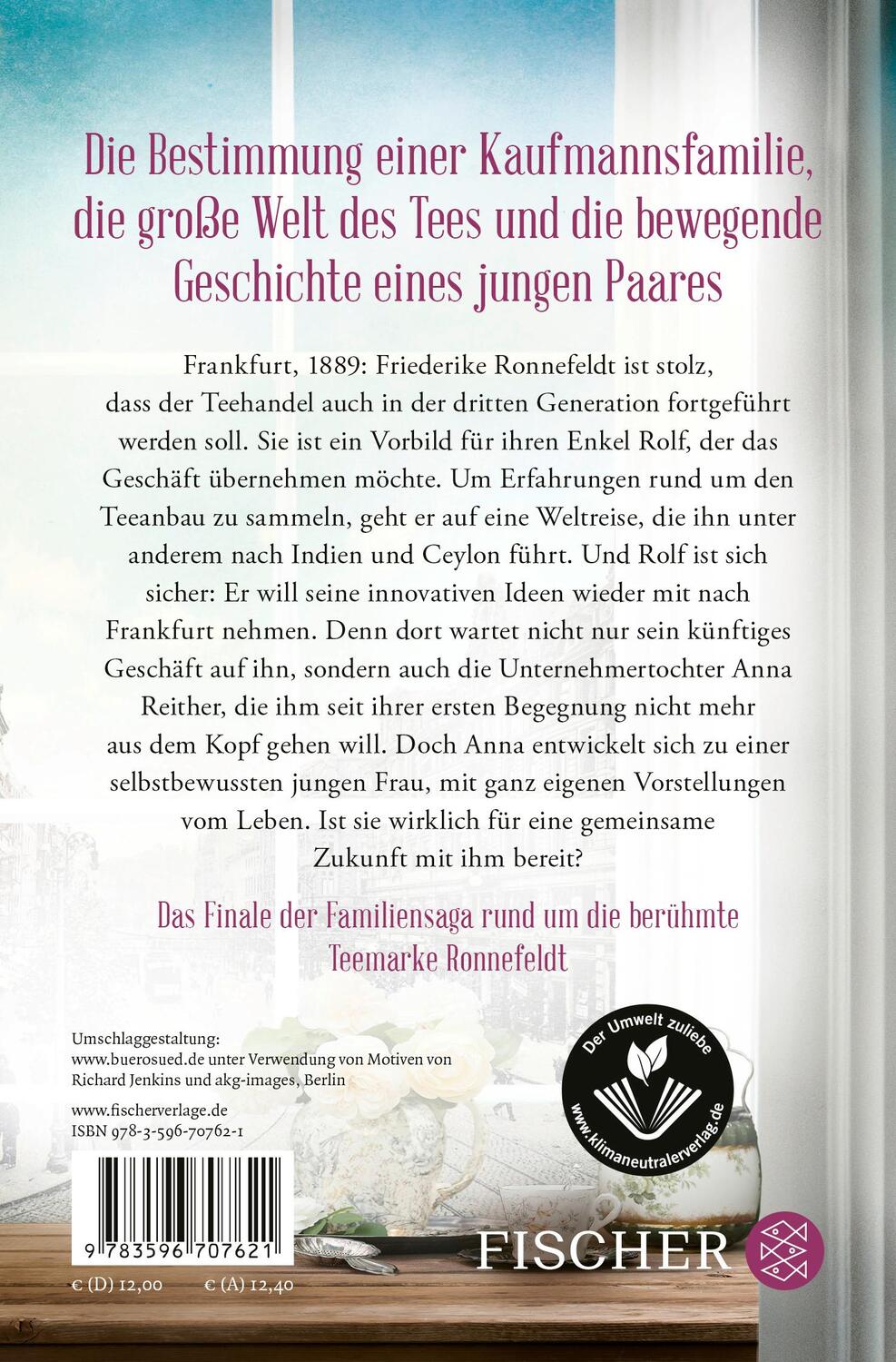Rückseite: 9783596707621 | Das Erbe der Teehändlerin | Susanne Popp | Taschenbuch | Deutsch