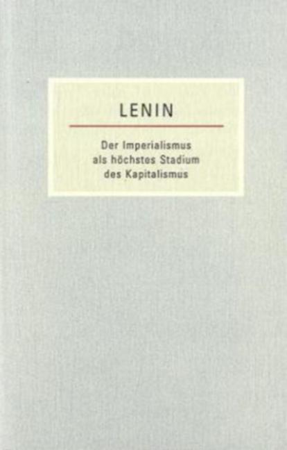 Cover: 9783922431749 | Der Imperialismus als höchstes Stadium des Kapitalismus | Lenin | Buch
