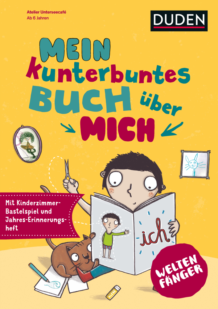 Cover: 9783411702596 | Weltenfänger - Mein kunterbuntes Buch über mich | Atelier Unterseecafé