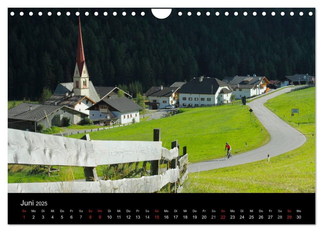 Bild: 9783435834273 | Alpenpässe auf dem Rennrad Vol. 1 (Wandkalender 2025 DIN A4 quer),...