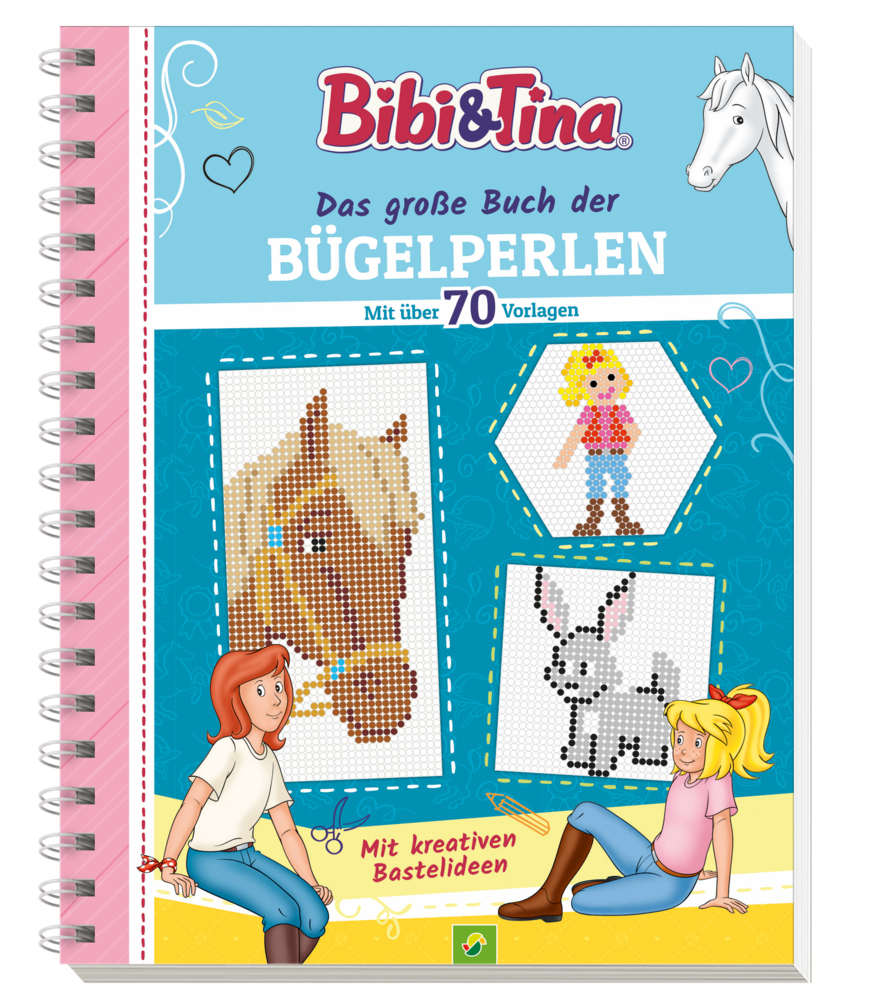 Cover: 9783849931032 | Bibi &amp; Tina Das große Buch der Bügelperlen. Mit über 70...