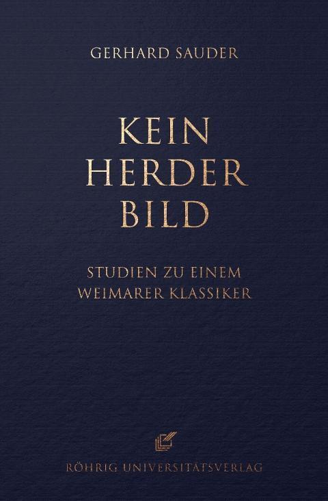 Cover: 9783861107248 | Kein Herder-Bild | Studien zu einem Weimarer Klassiker | Sauder | Buch