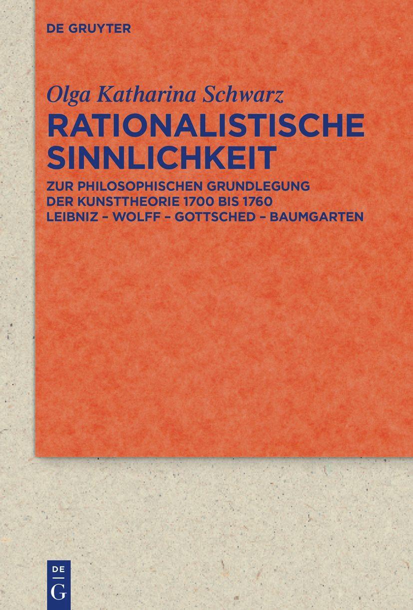 Cover: 9783111356242 | Rationalistische Sinnlichkeit | Olga Katharina Schwarz | Taschenbuch