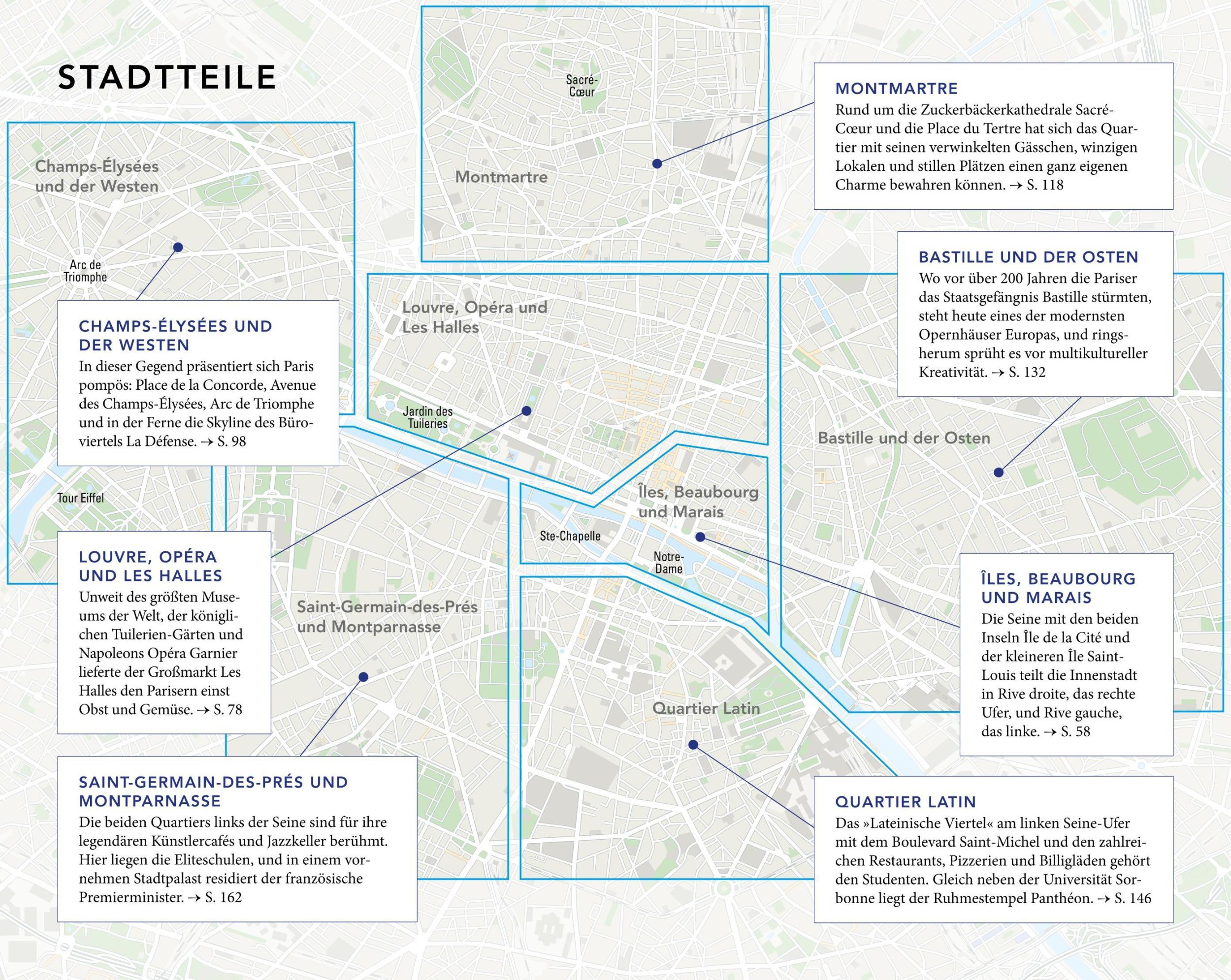 Bild: 9783834231185 | MERIAN Reiseführer Paris | Mit Extra-Karte zum Herausnehmen | Buch