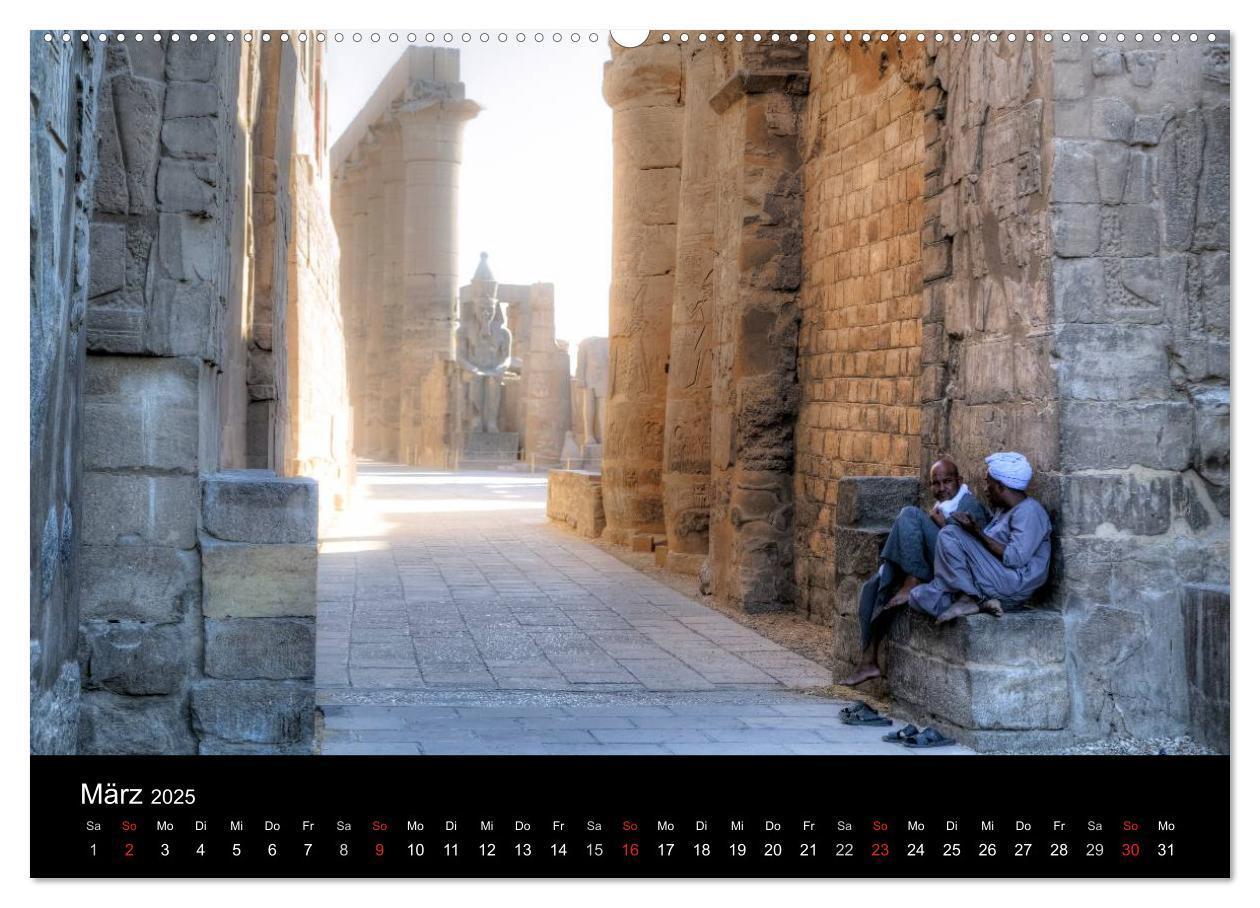 Bild: 9783435575640 | Ägypten (Wandkalender 2025 DIN A2 quer), CALVENDO Monatskalender