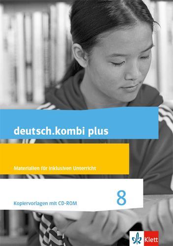 Cover: 9783123134548 | deutsch.kombi plus 8. Kopiervorlagen mit CD-ROM. Inklusionsmaterial...