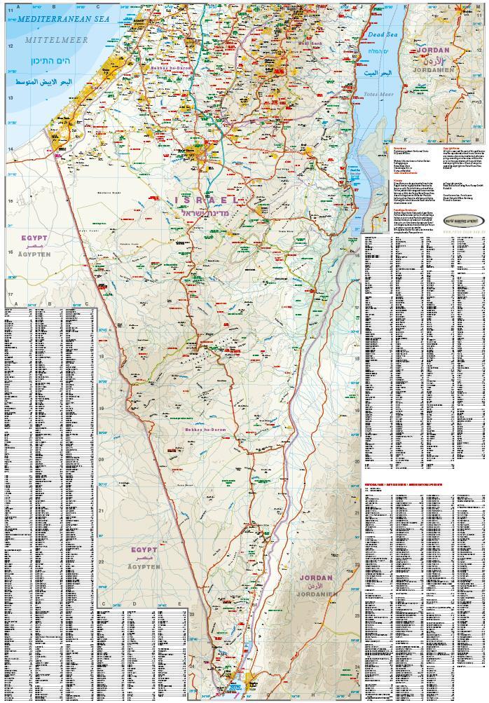 Bild: 9783831772681 | Reise Know-How Landkarte Israel, Palästina / Israel, Palestine...