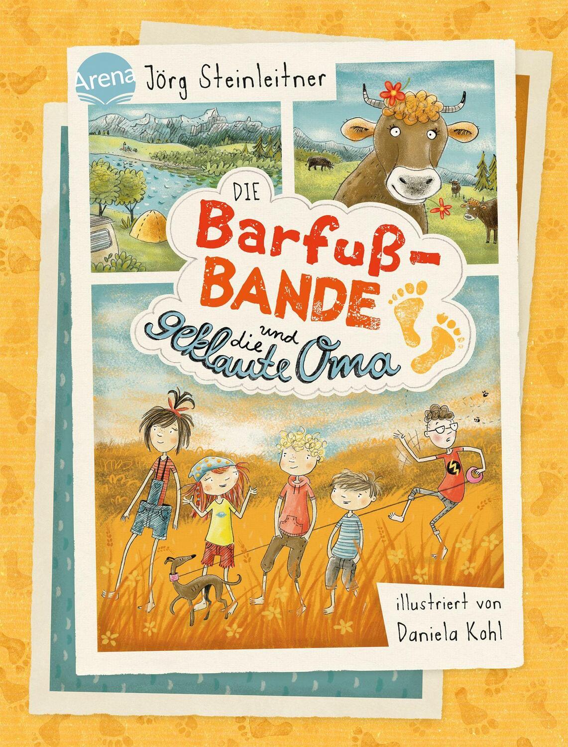 Cover: 9783401604756 | Die Barfuß-Bande und die geklaute Oma | Jörg Steinleitner | Buch