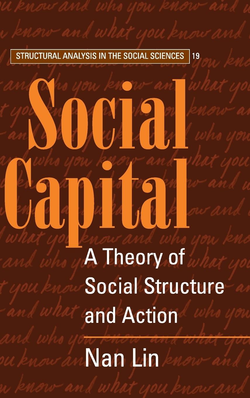 Cover: 9780521474313 | Social Capital | Nan Lin | Buch | Englisch | 2015 | EAN 9780521474313