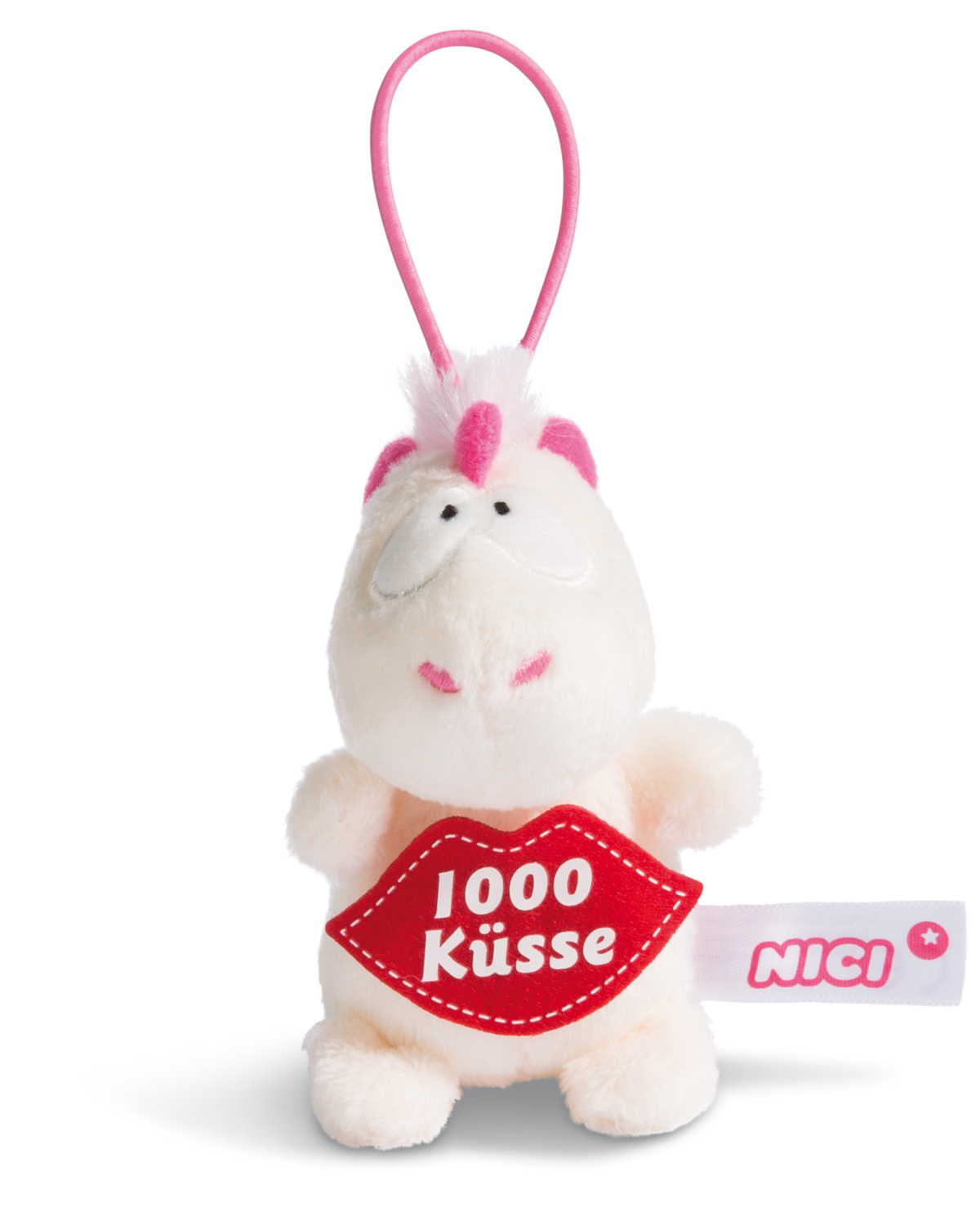 Cover: 4012390449846 | Nici 44984 Einhorn Theodor 1000 Küsse 8cm mit Loop | Message to Go