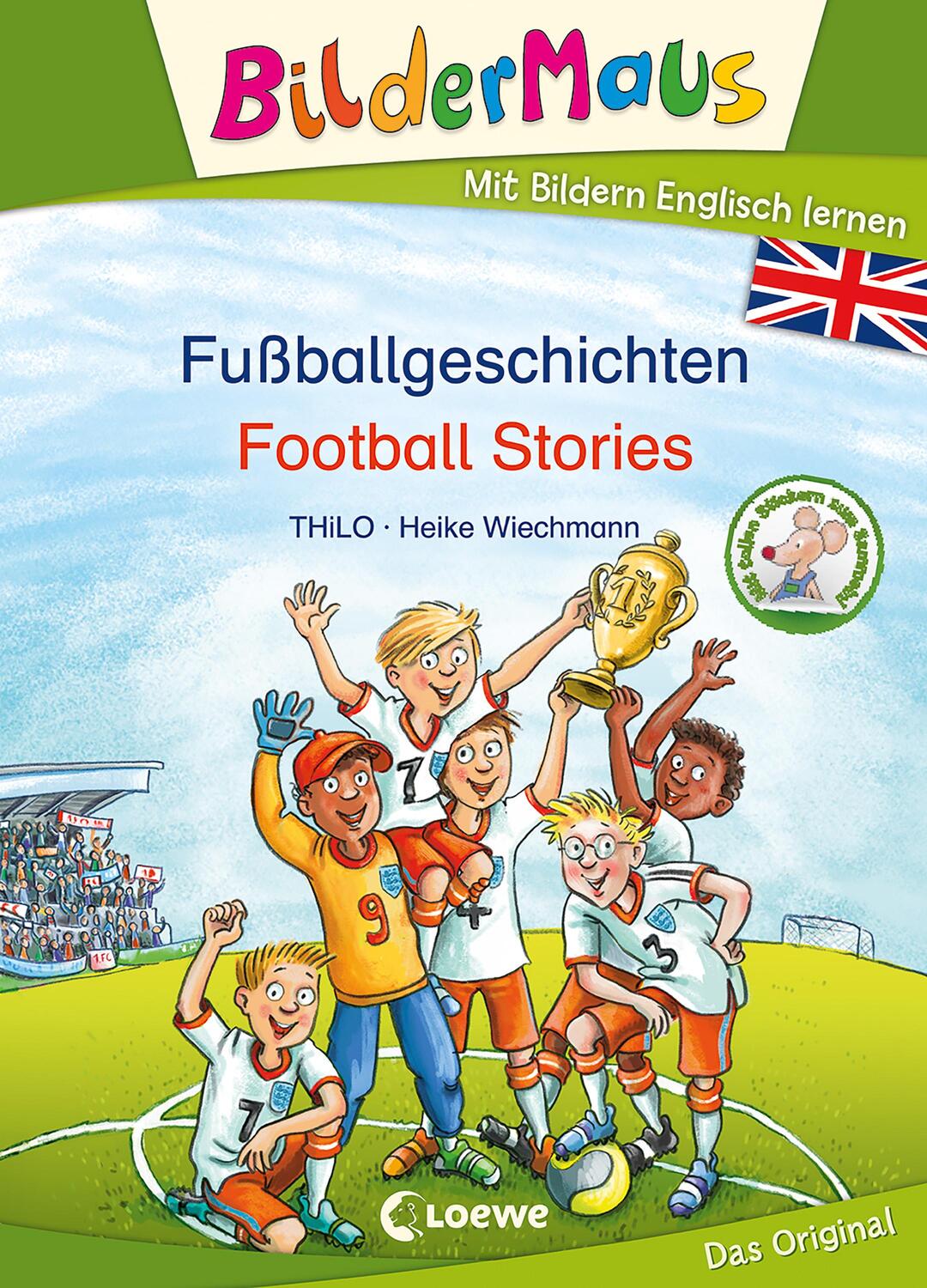 Cover: 9783743210936 | Bildermaus - Mit Bildern Englisch lernen - Fußballgeschichten -...