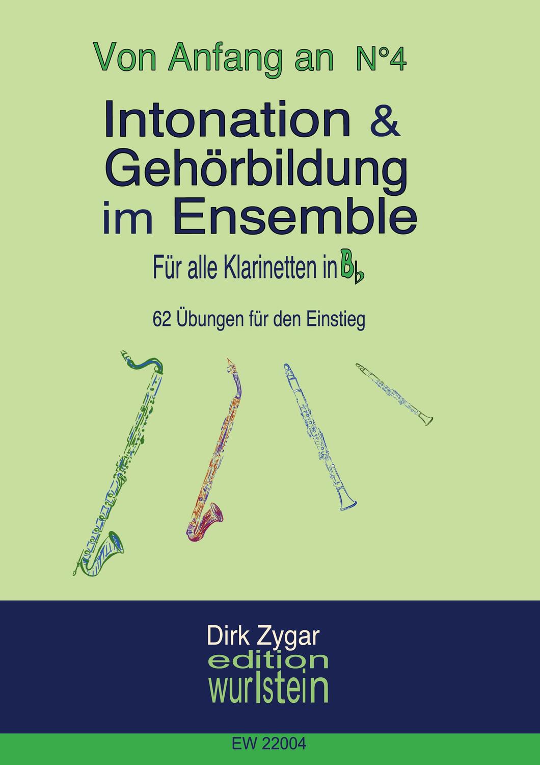 Cover: 9783756863013 | Intonation und Gehörbildung im Ensemble: Für Klarinetten in Bb | Zygar