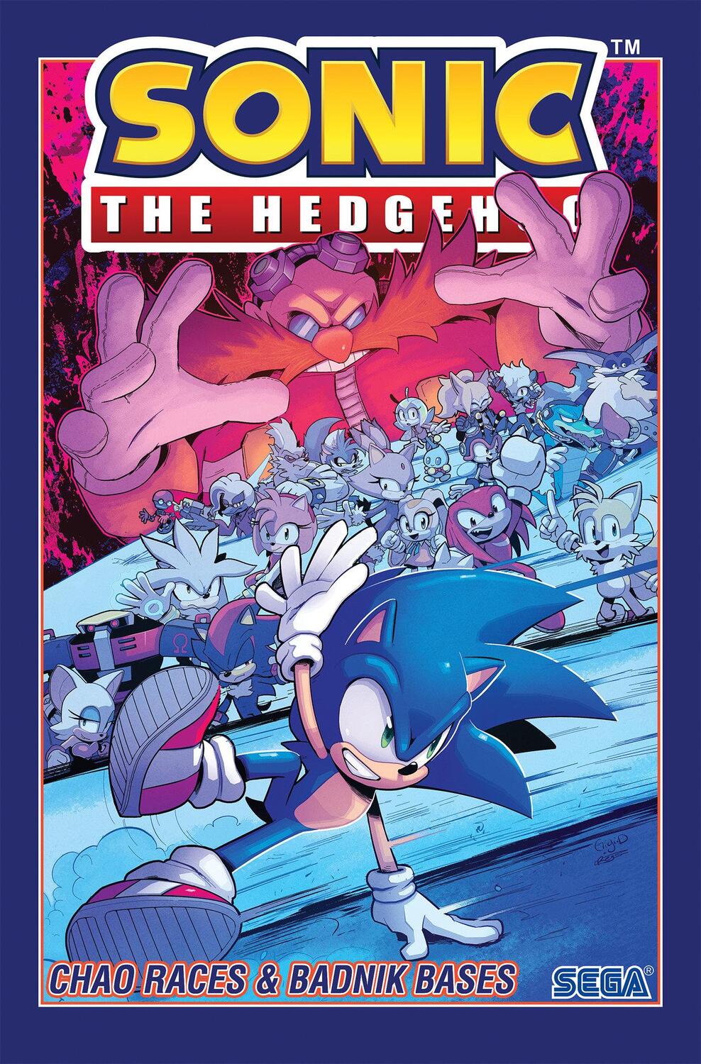 Cover: 9781684057627 | Sonic the Hedgehog, Vol. 9: Chao Races & Badnik Bases | Evan Stanley