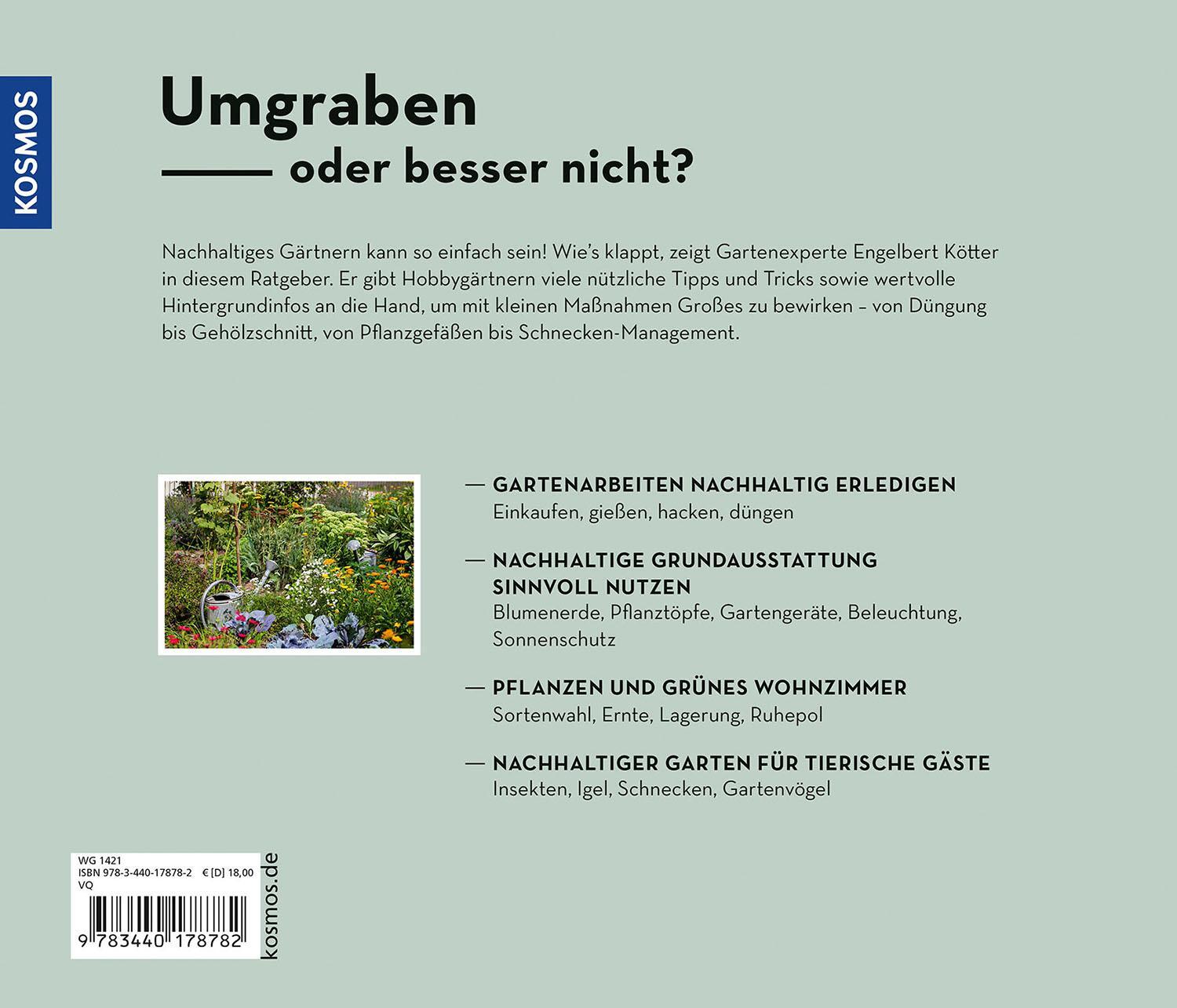 Rückseite: 9783440178782 | Der Spaten muss warten | Engelbert Kötter | Taschenbuch | 128 S.