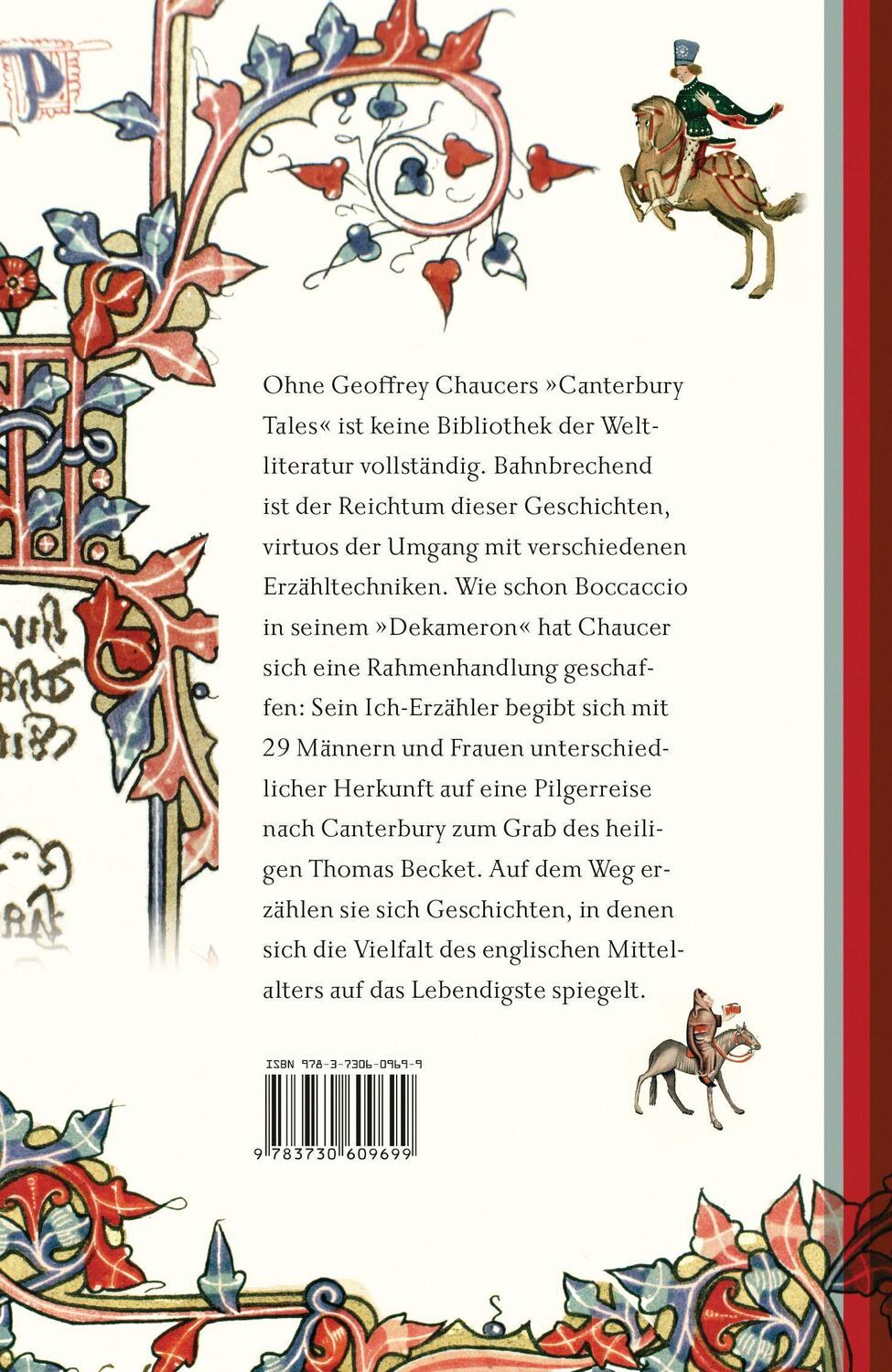 Bild: 9783730609699 | Die Canterbury-Erzählungen | Geoffrey Chaucer | Buch | 800 S. | 2021