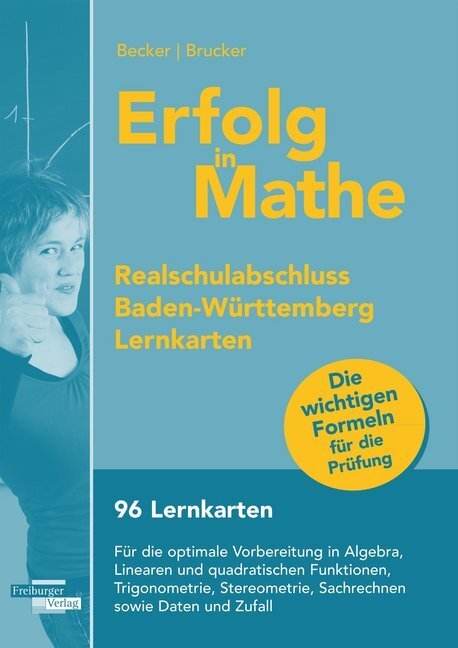 Cover: 9783868142730 | Erfolg in Mathe: Lernkarten für den Realschulabschluss Mathematik...