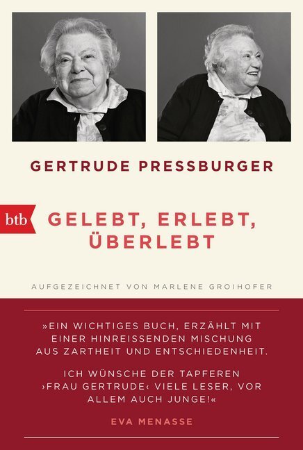 Cover: 9783442717934 | Gelebt, erlebt, überlebt | Gertrude Pressburger (u. a.) | Taschenbuch