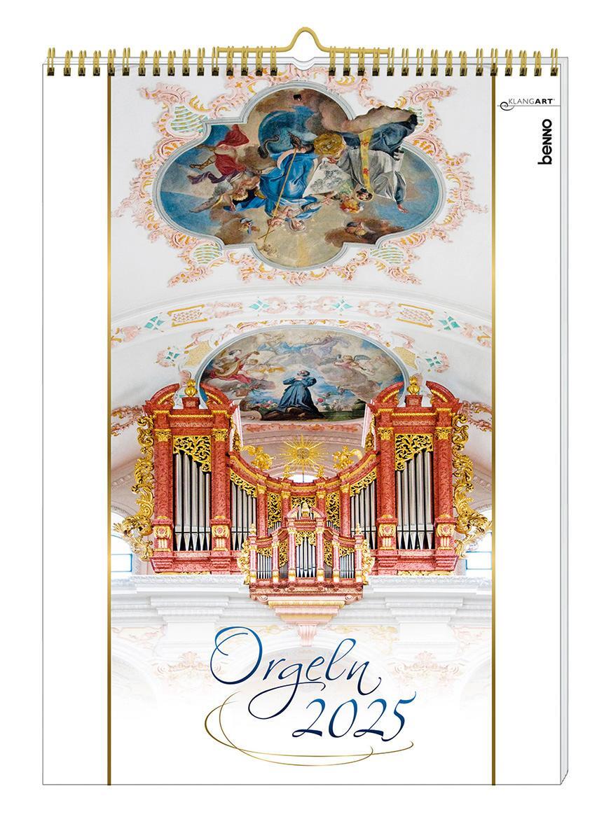 Cover: 9783746264820 | Orgeln 2025 | Kalender mit CD | Kalender | Spiralbindung | Deutsch