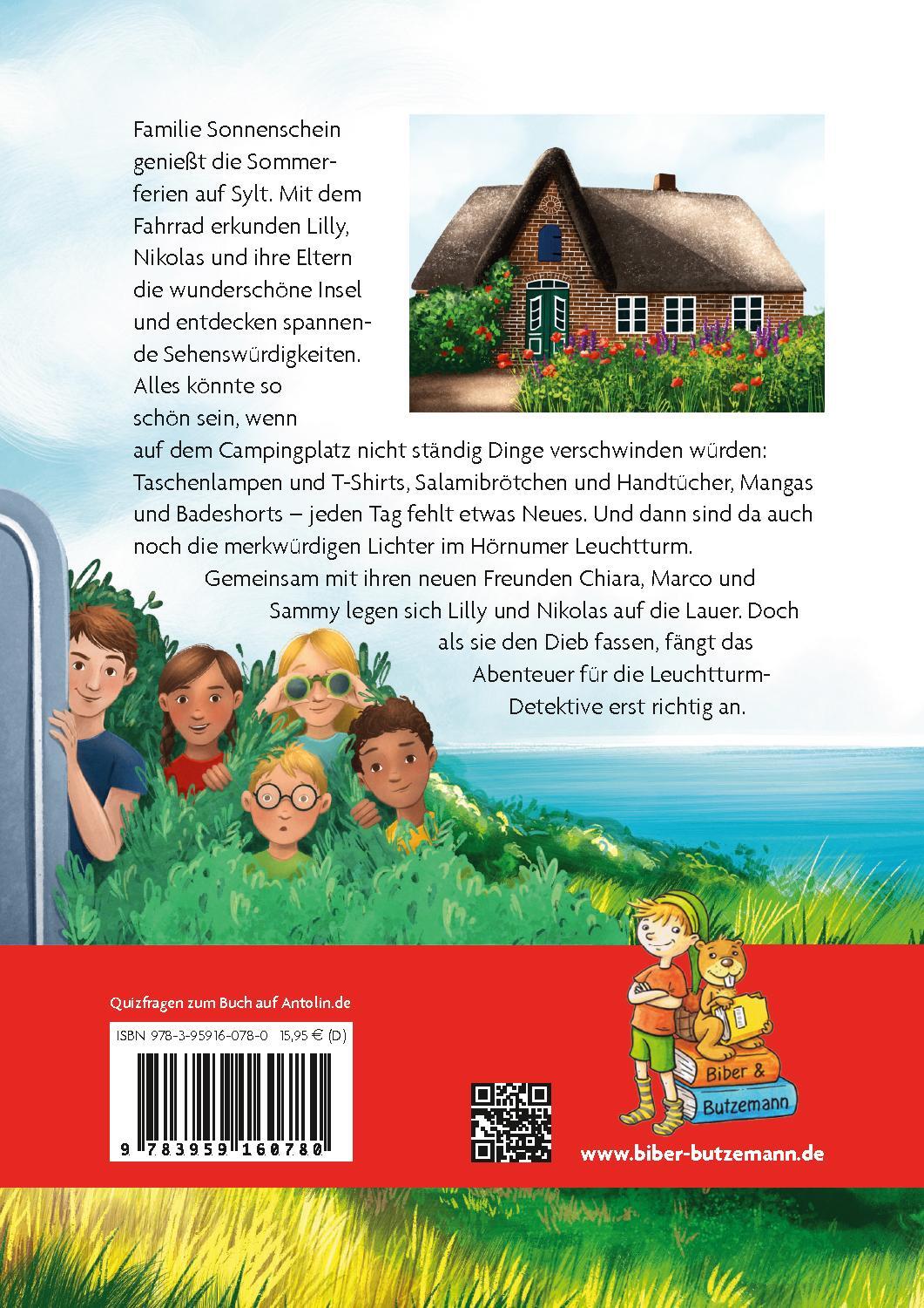 Rückseite: 9783959160780 | Abenteuer auf Sylt - Lilly, Nikolas und die Leuchtturmdetektive | Buch