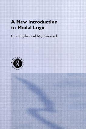 Cover: 9780415126007 | A New Introduction to Modal Logic | M. J. Cresswell (u. a.) | Buch