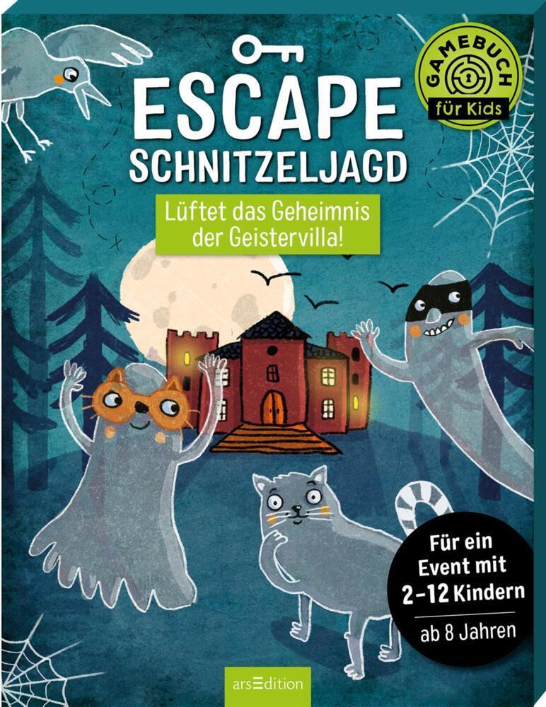 Cover: 4014489128922 | Escape-Schnitzeljagd - Lüftet das Geheimnis der Geistervilla! | Lang
