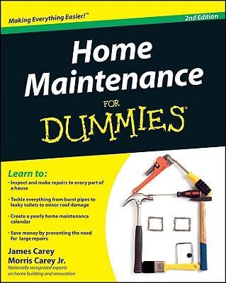Cover: 9780470430637 | Home Maintenance for Dummies, 2nd Edition | James Carey (u. a.) | Buch
