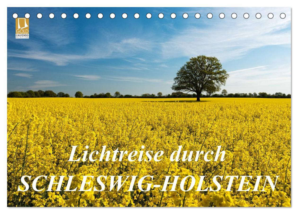 Cover: 9783435619450 | Lichtreise durch Schleswig-Holstein (Tischkalender 2025 DIN A5...