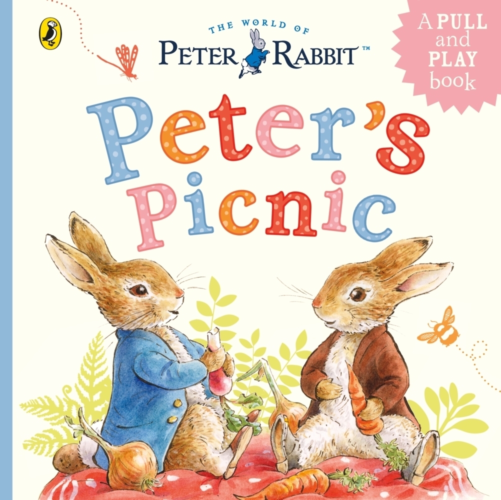 Cover: 9780241529874 | Peter Rabbit: Peter's Picnic | A Pull-Tab and Play Book | Potter
