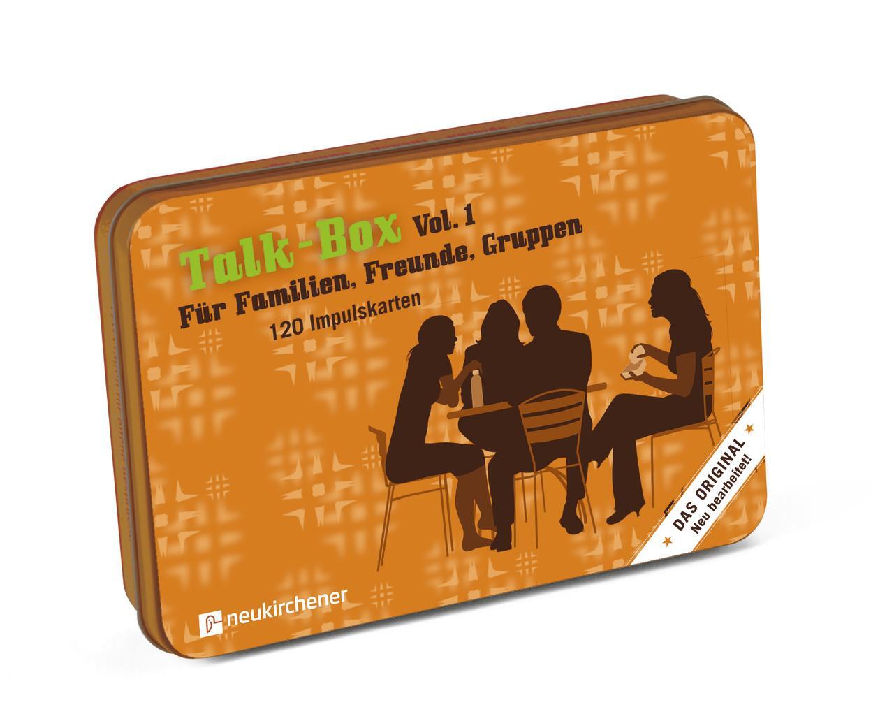 Cover: 9783761558102 | Talk-Box Vol. 1 - Für Familien, Freunde und Gruppen | 120 Impulskarten