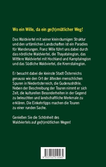 Bild: 9783702510565 | Wanderbares Waldviertel | Franz Wille | Taschenbuch | 176 S. | Deutsch