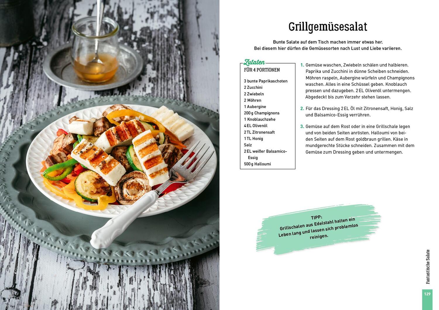 Bild: 9783742317506 | Easy vegetarisch grillen | 70 fantastische und kreative Rezepte | Buch