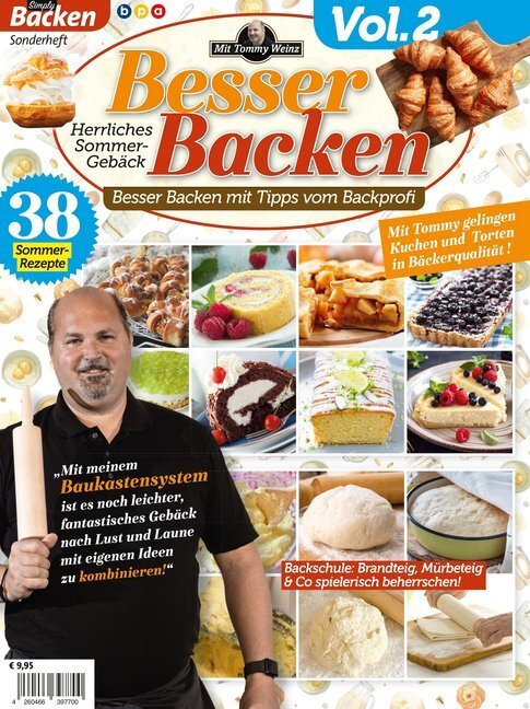 Cover: 4260466397700 | Besser Backen mit Tommy Weinz. Vol.2 | Tommy Weinz | Broschüre | 2020