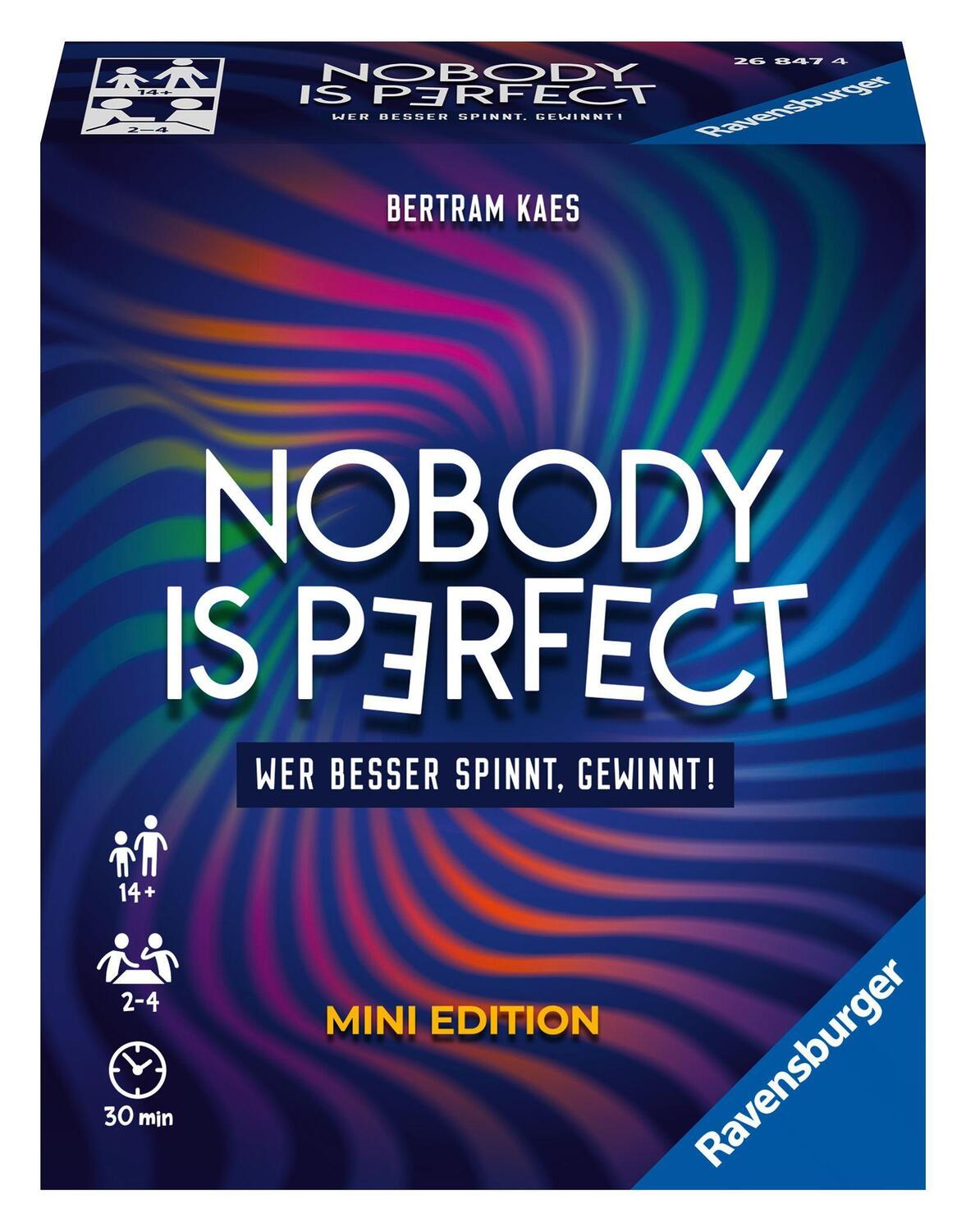 Cover: 4005556268474 | Ravensburger 26847 - Nobody is perfect Mini Edition -...