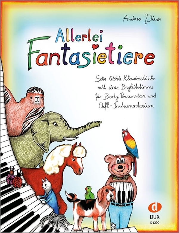 Cover: 9783868493474 | Allerlei Fantasietiere | Broschüre | 40 S. | Deutsch | 2020
