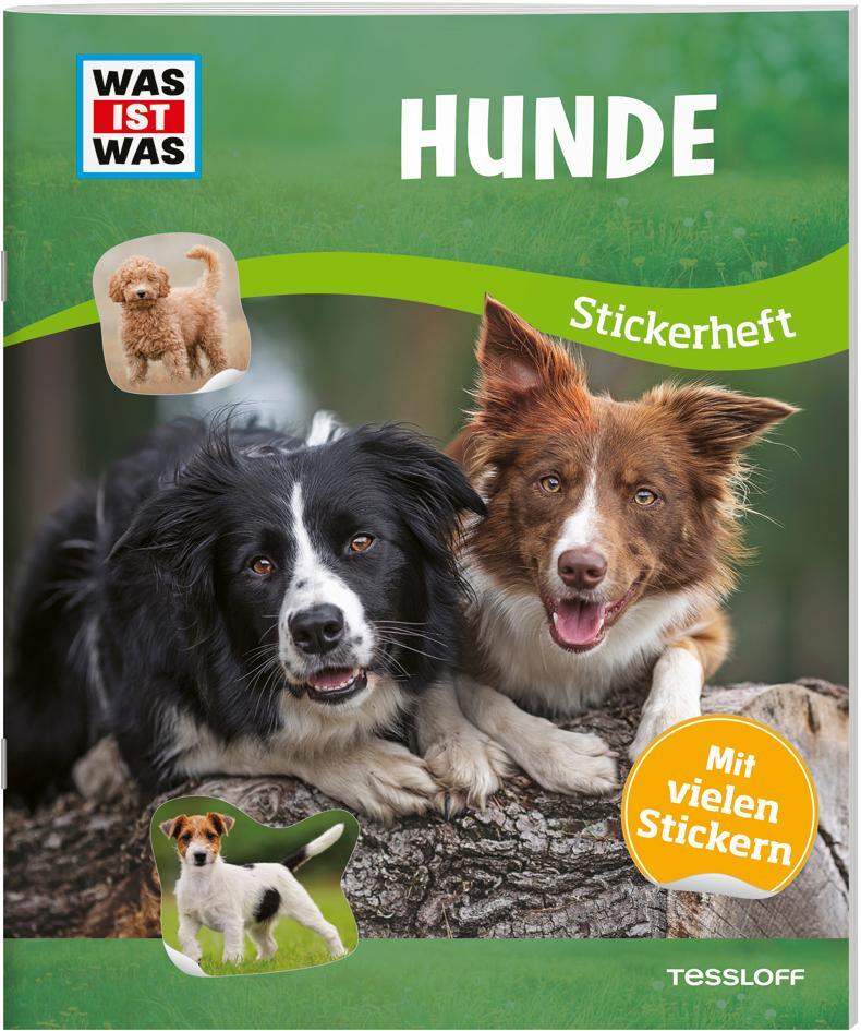 Cover: 9783788676391 | WAS IST WAS Stickerheft Hunde | Carolin Langbein | Broschüre | 32 S.