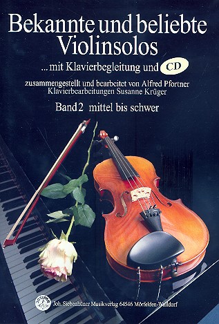 Cover: 9783927547292 | Bekannte und beliebte Violinsolos / Bekannte und beliebte...