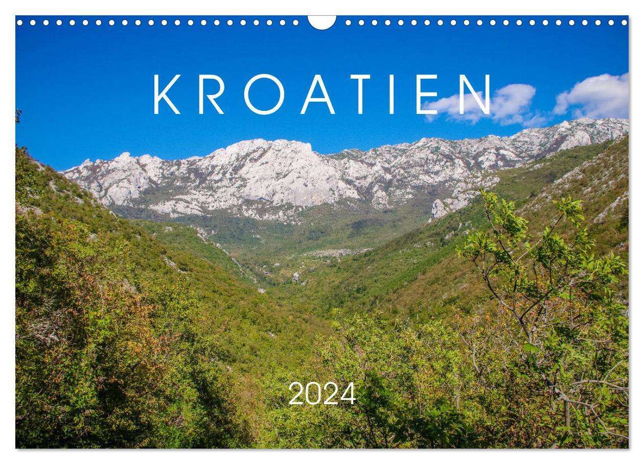 Cover: 9783675573079 | Kroatien 2024 (Wandkalender 2024 DIN A3 quer), CALVENDO Monatskalender